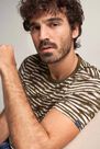 Salsa Jeans - Green Blue striped t-shirt Salsa Jeans - Green Blue striped t-shirt