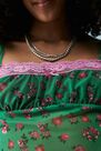 Urban Outfitters - Green UO Mia Ditsy Floral Print Lace Cami Urban Outfitters - Green UO Mia Ditsy Floral Print Lace Cami