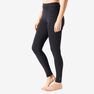 NYAMBA - W35 L31 Fit+ 500 Women's Slim-Fit Stretching Leggings AOP, Black NYAMBA - W35 L31 Fit+ 500 Women's Slim-Fit Stretching Leggings AOP, Black