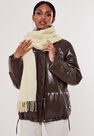 Missguided - White Cream Blanket Scarf Missguided - White Cream Blanket Scarf