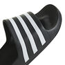Adidas - Black Adilette Aqua Shoes, Men Adidas - Black Adilette Aqua Shoes, Men