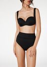 Calzedonia - BLACK Lightly Padded Push-Up Bandeau Indonesia Bikini Top Calzedonia - BLACK Lightly Padded Push-Up Bandeau Indonesia Bikini Top