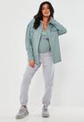 Missguided - Grey Marl 90S Maternity Joggers Missguided - Grey Marl 90S Maternity Joggers