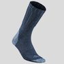 QUECHUA - EU 35-38 Adult Warm Mid Walking Socks - SH100 X-WARM - X2 Pairs, Navy Blue QUECHUA - EU 35-38 Adult Warm Mid Walking Socks - SH100 X-WARM - X2 Pairs, Navy Blue