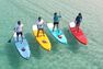 ITIWIT - Unique Size 2-PART STAND UP PADDLE 100 ADJUSTABLE 170-220 CM - ORANGE, Blood Orange ITIWIT - Unique Size 2-PART STAND UP PADDLE 100 ADJUSTABLE 170-220 CM - ORANGE, Blood Orange