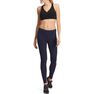 DOMYOS - Salto 100 women's slim-fit stretching leggings - navy blue DOMYOS - Salto 100 women's slim-fit stretching leggings - navy blue