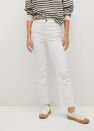Mango - white Crop flared jeans Mango - white Crop flared jeans