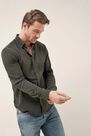 Salsa Jeans - Gray Slim fit shirt with microprint Salsa Jeans - Gray Slim fit shirt with microprint