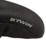 BTWIN - Unique Size 500 Memory Foam Saddle Cover Size M, Black BTWIN - Unique Size 500 Memory Foam Saddle Cover Size M, Black