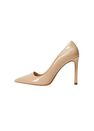 Mango - Light Beige Patent Leather Heel Shoes Mango - Light Beige Patent Leather Heel Shoes