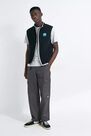 Urban Outfitters - Black Aprex Supersoft Black Polar Fleece Gilet Urban Outfitters - Black Aprex Supersoft Black Polar Fleece Gilet
