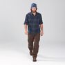 QUECHUA - Travel100 warm men's trekking pants - brown, W44 L34 QUECHUA - Travel100 warm men's trekking pants - brown, W44 L34