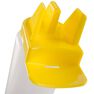 KIPSTA - Hygienic 1 Litre Water Bottle - White/Yellow, Unique Size KIPSTA - Hygienic 1 Litre Water Bottle - White/Yellow, Unique Size