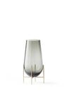 Menu - Echasse Vase, Smoke, Small Menu - Echasse Vase, Smoke, Small