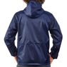 QUECHUA - Small Men's country walking rain coat - NH100 Raincut Full Zip, Dark Petrol Blue QUECHUA - Small Men's country walking rain coat - NH100 Raincut Full Zip, Dark Petrol Blue
