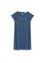 Mango - medium blue Metallic knit dress Mango - medium blue Metallic knit dress