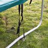 DOMYOS - Unique Size Trampoline Anchor Kit, Black DOMYOS - Unique Size Trampoline Anchor Kit, Black