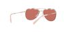 MIU MIU - Silver Irregular Miu Miu MU 56US MIU MIU - Silver Irregular Miu Miu MU 56US