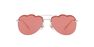 MIU MIU - Silver Irregular Miu Miu MU 56US MIU MIU - Silver Irregular Miu Miu MU 56US