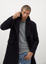 Mango - grey Structured cotton sweater Mango - grey Structured cotton sweater