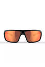 QUECHUA - Category 3 black red mh530 adult hiking sunglasses, Unique Size QUECHUA - Category 3 black red mh530 adult hiking sunglasses, Unique Size