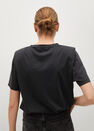 Mango - charcoal Message organic cotton t-shirt Mango - charcoal Message organic cotton t-shirt
