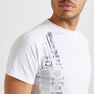 DOMYOS - S Fts 120 Fitness Cardio Training T-Shirt - Plain - Snow White DOMYOS - S Fts 120 Fitness Cardio Training T-Shirt - Plain - Snow White