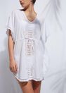 Calzedonia - WHITE Broderie Anglaise Kaftan Calzedonia - WHITE Broderie Anglaise Kaftan