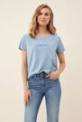 Salsa Jeans - Blue T-shirt with print Salsa Jeans - Blue T-shirt with print