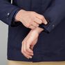 FORCLAZ - Extra Large Men's Travel Trekking 3in1 Jacket TRAVEL 100, Asphalt Blue FORCLAZ - Extra Large Men's Travel Trekking 3in1 Jacket TRAVEL 100, Asphalt Blue