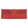CARRE ROYAL - Carre Royal Portefeuille Porte-Carte En Cuir Leather Wallet Red CARRE ROYAL - Carre Royal Portefeuille Porte-Carte En Cuir Leather Wallet Red