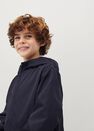 Mango - navy Hooded zip-up jacket Mango - navy Hooded zip-up jacket