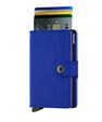 SECRID - Secrid Mini Wallet Crisple Blue/Black SECRID - Secrid Mini Wallet Crisple Blue/Black
