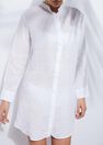Calzedonia - WHITE Linen Shirt Calzedonia - WHITE Linen Shirt