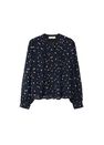 Mango - medium blue Printed flowy shirt Mango - medium blue Printed flowy shirt