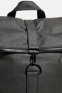 Urban Outfitters - Grey UO Faux Leather Rolltop Backpack Urban Outfitters - Grey UO Faux Leather Rolltop Backpack