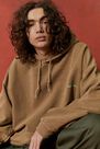 Urban Outfitters - Brown Iets Frans'.. Embroidered Logo Hoodie Urban Outfitters - Brown Iets Frans'.. Embroidered Logo Hoodie