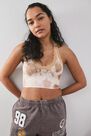 Urban Outfitters - Pink Out From Under Harley Tie-Dye Lace Halter Bralette, Women Urban Outfitters - Pink Out From Under Harley Tie-Dye Lace Halter Bralette, Women