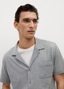 Mango - grey Cotton knit shirt Mango - grey Cotton knit shirt