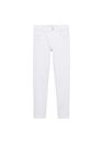 Mango - white Elsa medium-waist skinny jeans, Women Mango - white Elsa medium-waist skinny jeans, Women