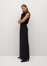 Mango - Black Flared Long Skirt Mango - Black Flared Long Skirt