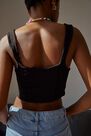 Urban Outfitters - BLK UO Estella Textured Top Urban Outfitters - BLK UO Estella Textured Top