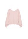 Mango - Pastel Pink Open Back Sweater Mango - Pastel Pink Open Back Sweater
