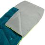 QUECHUA - 10°C Kids Sleeping Bag MH100 - Dark Petrol Blue QUECHUA - 10°C Kids Sleeping Bag MH100 - Dark Petrol Blue