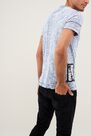Salsa Jeans - Grey Textured Crew Neck T-Shirt Salsa Jeans - Grey Textured Crew Neck T-Shirt