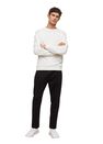 Mango - natural white Basic cotton sweater, Men Mango - natural white Basic cotton sweater, Men