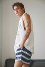 Urban Outfitters - Assorted Iets Frans'.. Tie-Dye Stripe Swim Shorts Urban Outfitters - Assorted Iets Frans'.. Tie-Dye Stripe Swim Shorts