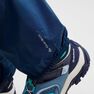 QUECHUA - 5-6Y Kids' Waterproof Hiking Over Trousers - MH100 - Navy Blue QUECHUA - 5-6Y Kids' Waterproof Hiking Over Trousers - MH100 - Navy Blue