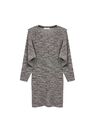 Mango - Black Textured Cotton Dress Mango - Black Textured Cotton Dress