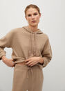 Mango - Medium Grey Flecked Oversize Sweatshirt Mango - Medium Grey Flecked Oversize Sweatshirt